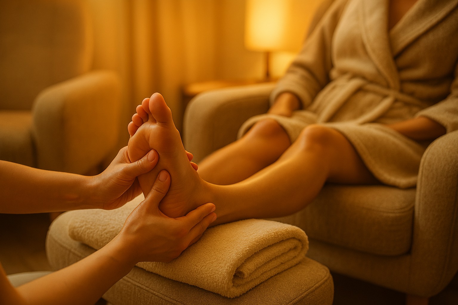 Reflexology Foot & Lower Leg Massage
